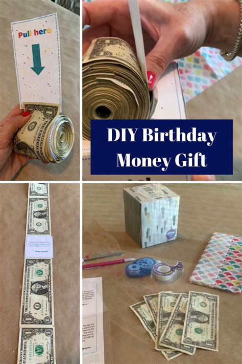 Birthday Money Box Gift Idea | FREE Printable