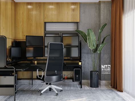 Office Room - Modern Interior Design on Behance