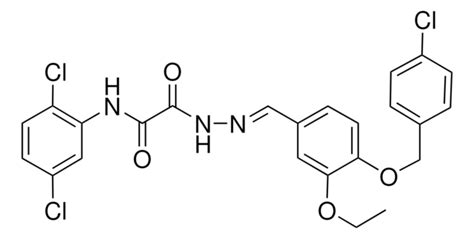 2 2E 2 4 4 CHLOROBENZYL OXY 3 ETHOXYBENZYLIDENE HYDRAZINO N 2