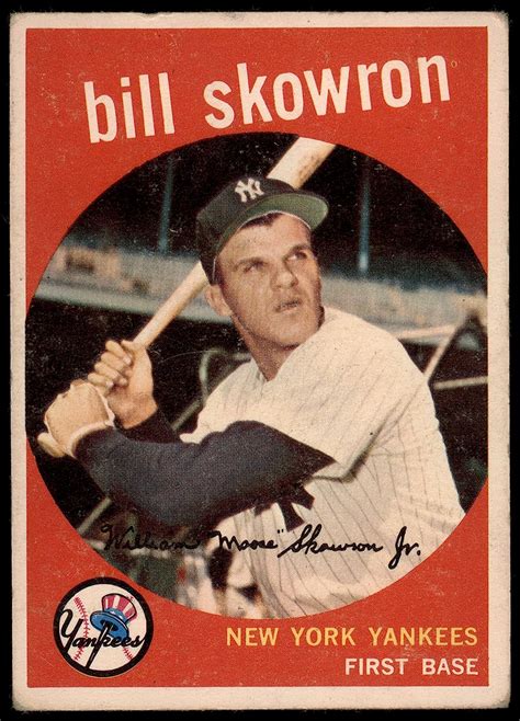 Amazon Topps Bill Skowron New York Yankees Baseball