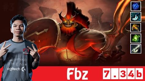 DOTA 2 Fbz The MARS OFFLANE 7 34b YouTube