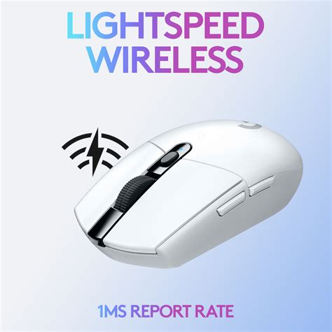 Logitech G305 LIGHTSPEED Wireless Gaming Mouse, 12K DPI, 6 Buttons ...