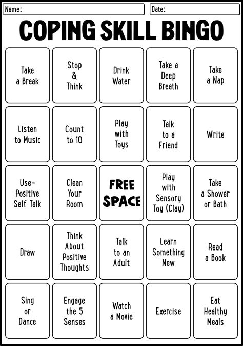 11 Free Printable Worksheets Coping Skills Free Pdf At