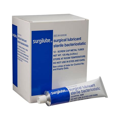 Surgilube Sterile Surgical Lubricant 4 25 Oz