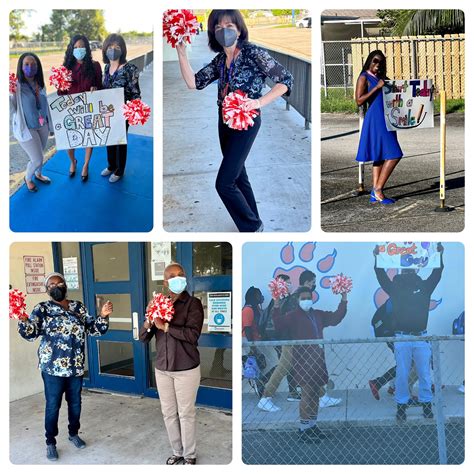 Bair Middle on Twitter: "Our staff welcoming our families with #StartWithHello 🤗 #BrowardSchools ...