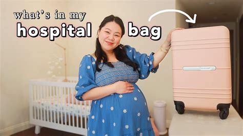 Hospital Bag 2024 👜 For Labor And Delivery 👶 Youtube