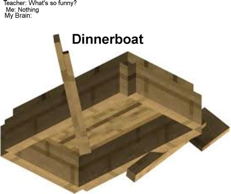 Chestboat : r/MinecraftMemes