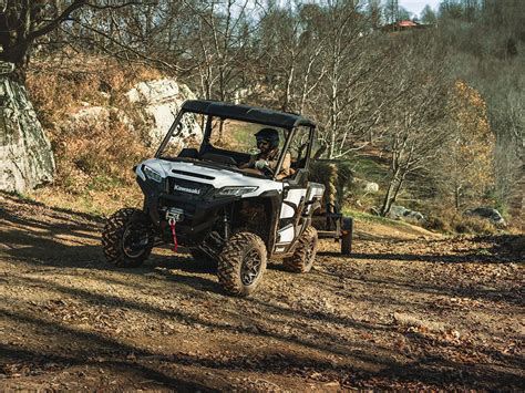 New 2024 Kawasaki RIDGE Ranch Edition Metallic Stardust White Utility