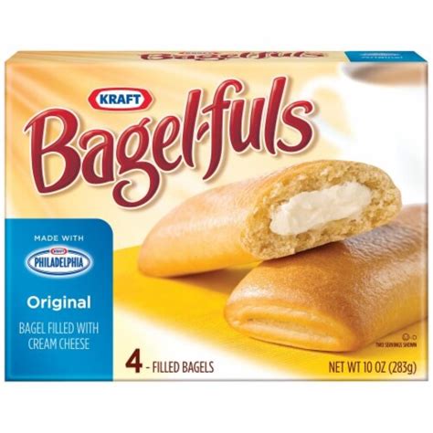 Kraft Bagel-Fuls Original 4 Count, 10 Oz - Kroger