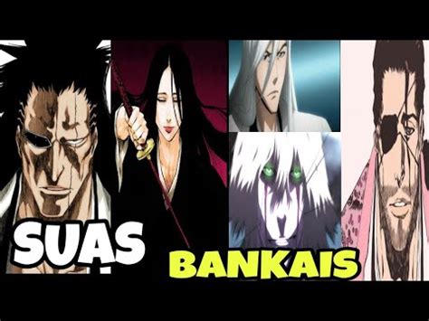 BLEACH AS BANKAIS QUE NÃO FORAM MOSTRADAS NO ANIME YouTube