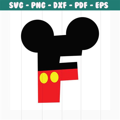 Micky font svg free, f svg, disney font svg, instant downloa - Inspire ...