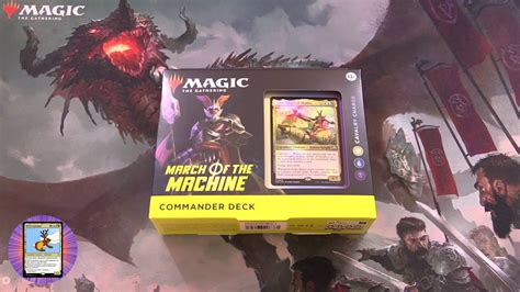 March Of The Machine Commander Deck Cavalry Charge Unboxed YouTube