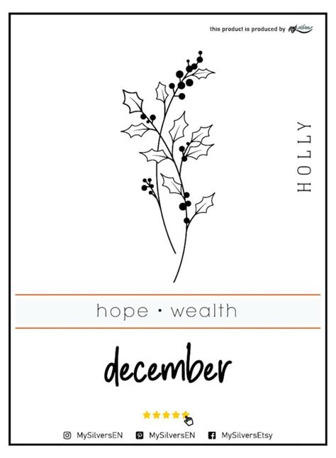 a black and white poster with the words hope, health, december written below it