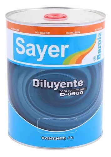 Diluyete Poliuretano Sayer Meses Sin Inter S