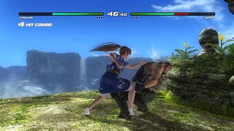 Dead Or Alive 5 Last Round Kasumi Vs Bass Youtube