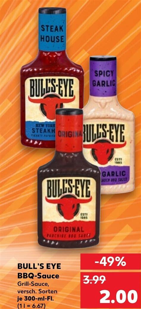 Bull S Eye Bbq Sauce Grill Sauce Versch Sorten Je Ml Fi