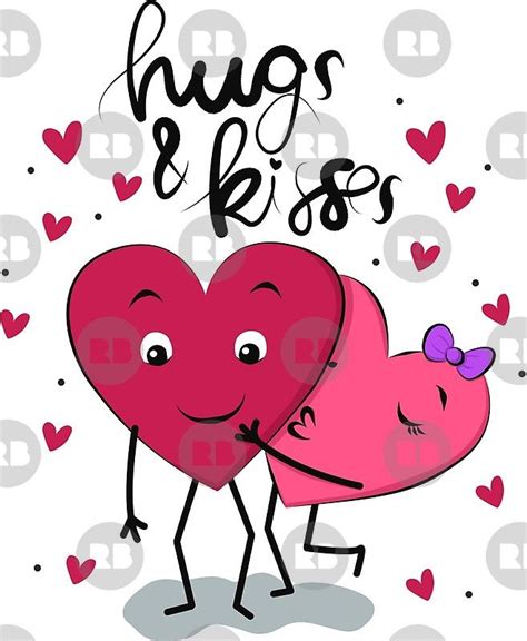 Hugs And Kisses Canvas Print By Nicholicosplay Hugs And Kisses Quotes