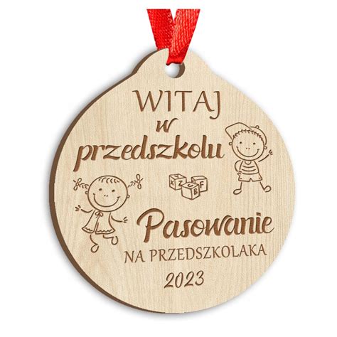 Medal Pasowanie Na Przedszkolaka Grawer Prezent M Cena Opinie