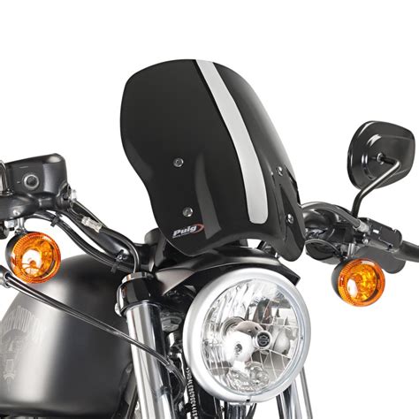 Windschild Touring für Harley Davidson Sportster 1200 Custom XL 1200 C