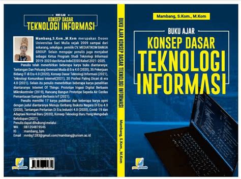 PDF BUKU AJAR KONSEP DASAR TEKNOLOGI INFORMASI