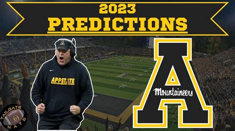 Appalachian State Football Predictions Youtube