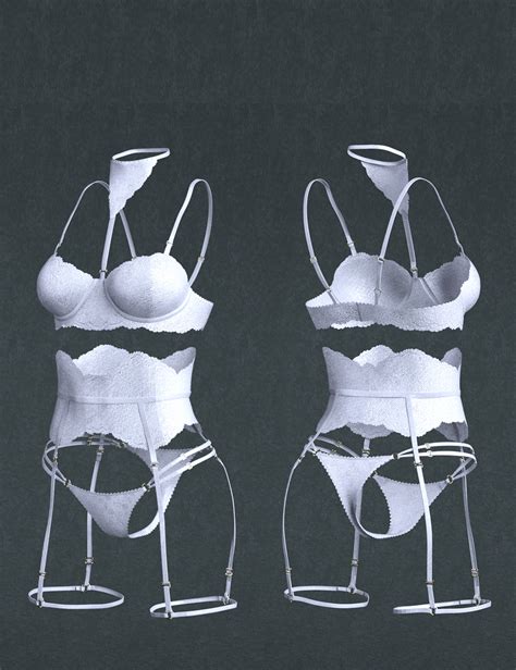 Sexy Lace Lingerie Set For G D Figure Assets Evans Studio
