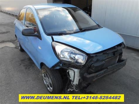 Kia Picanto 1 0 12V Sloopvoertuig 2011 Blauw