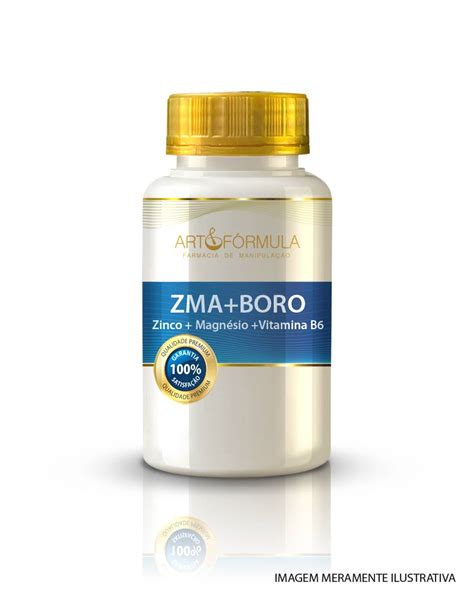 Zma Zinco Magn Sio Vitamina B Boro C Psulas Art F Rmula