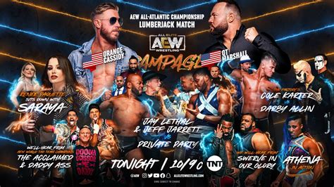 Aew Rampage Results Aew All Atlantic Title Match