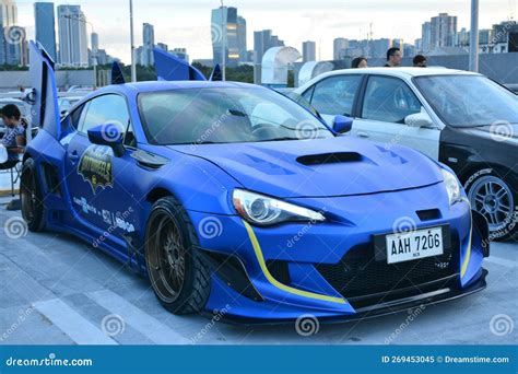 Subaru Brz At Gem Spots Car Meet In San Juan Philippines Editorial