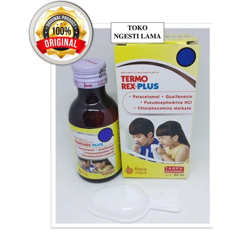 Jual Termorex Plus Ml Ml Obat Batuk Pilek Anak Shopee Indonesia