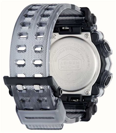 Casio G Shock Skeleton Grey Series Deep Grey Transparent Resin