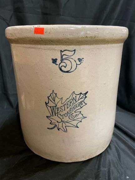 Gallon Western Stoneware Crock Metzger Property Services Llc