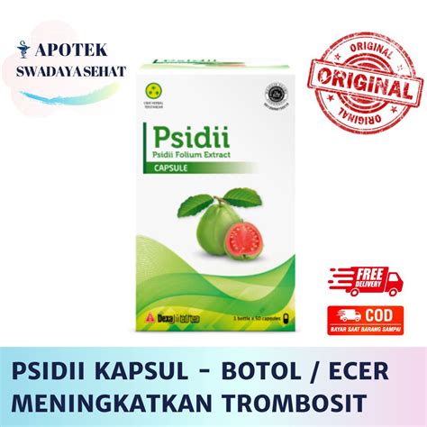 Jual Psidii Botol Capsule Kapsul Berfungsi Meningkatkan Trombosit