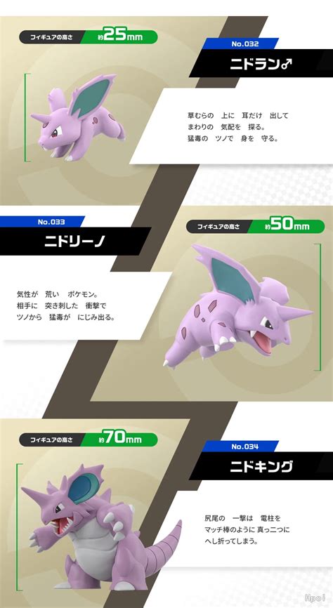 Nidorino Evolution