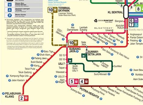 Ktm Kl Sentral To Port Klang Komuter Train Schedule Jadual