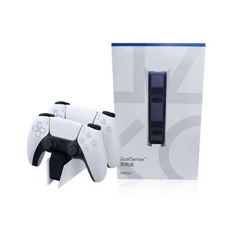 Зарядная станция для 2-х геймпадов Sony PlayStation 5, Док-станция для ...