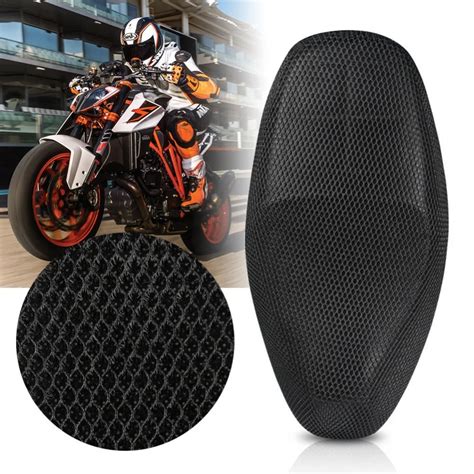 Free Shipping New Breathable Summer Cool 3d Mesh Motorcycle Moped Motorbike Scooter Seat Covers