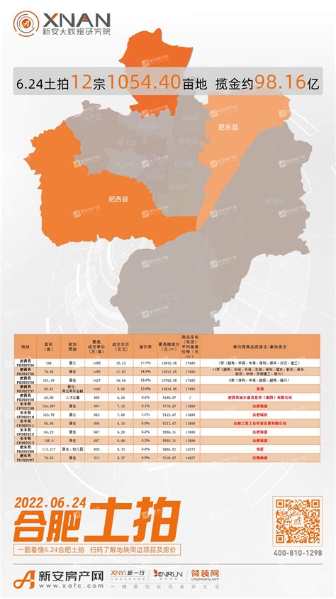 直播 第二批集中供地 合肥38宗地揽金超290亿 现场直播 合肥房地产资讯 新安房产网