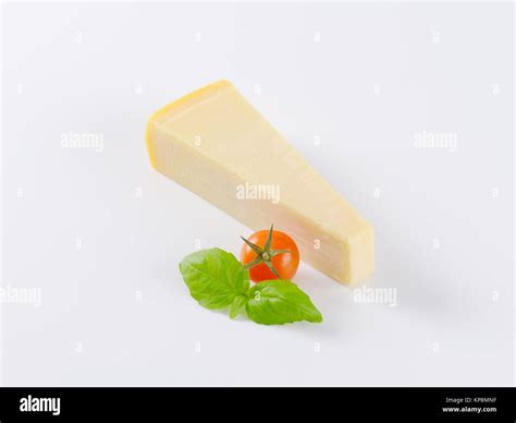 Parmesan Cheese Wedge Stock Photo Alamy