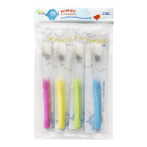 NIMBY® Toothbrush - 4 Pack – Nimbus Dental