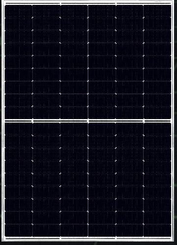 W Topcon Bifacial Cell Series Mm Half Cut Cells Solar Panel