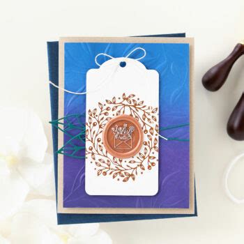 Wax Seal Collection On Handmade Cards With Jung Ahsang Spellbinders Blog