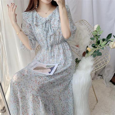 Cottagecore Retro Floral Dress Сottagecore Clothes