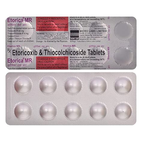 Etorica Mr Strip Of Tablets Amazon In Health Personal Care