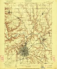 Old Historical Maps of Springfield, IL | Pastmaps