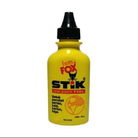 Lem Fox Stick 60grlem Kertas Kayu Dan Kain 60 Gram Lazada Indonesia