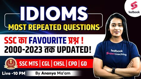 Idioms Most Repeated Questions Idioms Asked In Ssc Cgl Mts Chsl