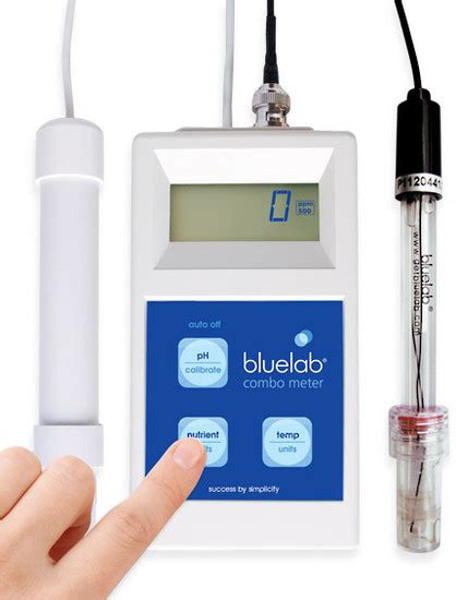 Bluelab Combo Meter Ph Ec Temperature In Portable Bluelab Ph Ec