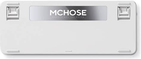 Mchose X V Mechanical Keyboard Hyacinth Switch Gasket Mount Hot Swappable N Key